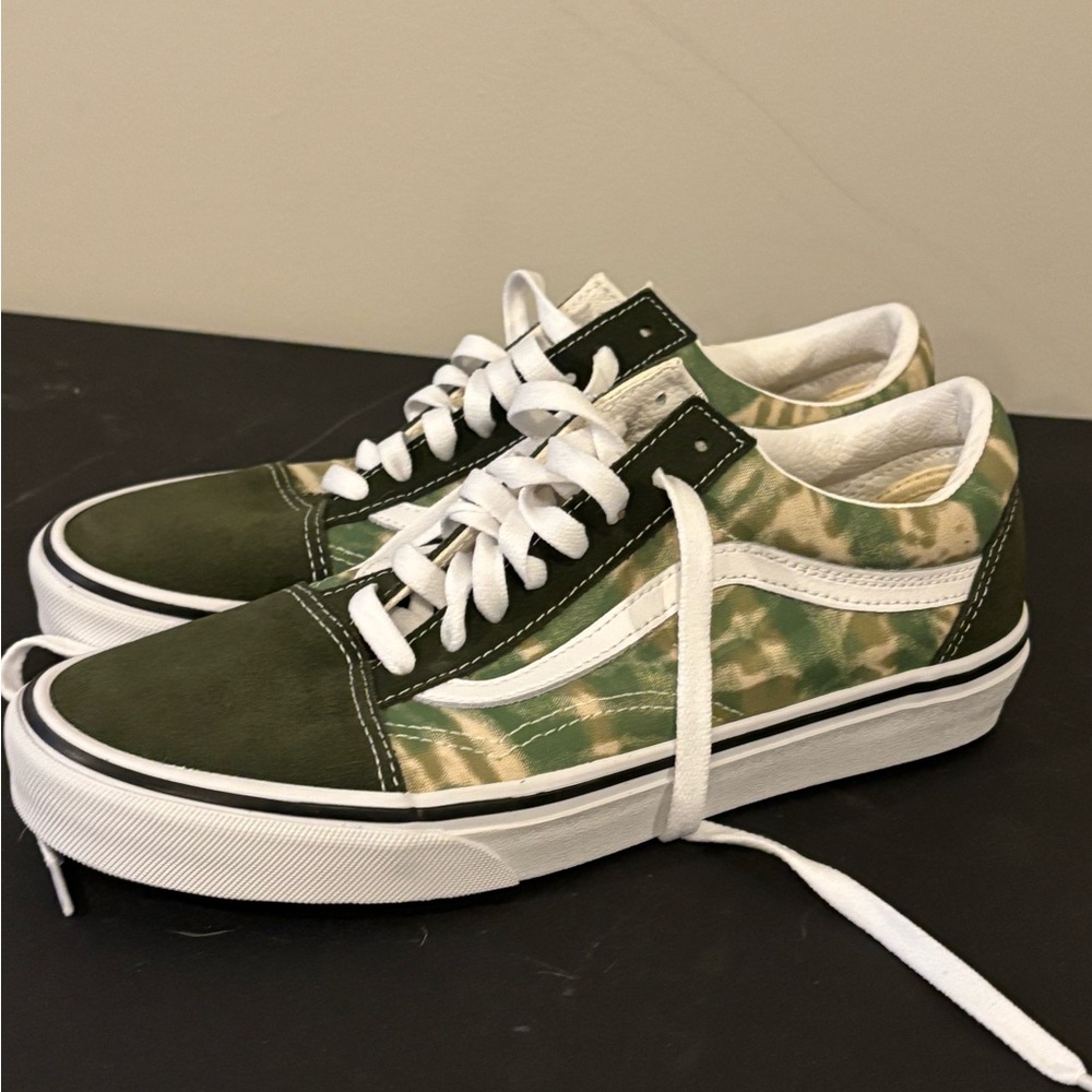 Vans Old Skool Camo Military Green M8/W9.5